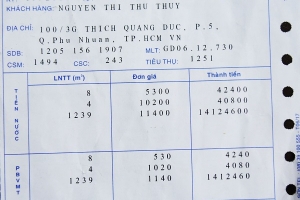 Nhiều sinh viên mất ăn mất ngủ khi nhận hoá đơn tiền nước hơn 16 triệu đồng
