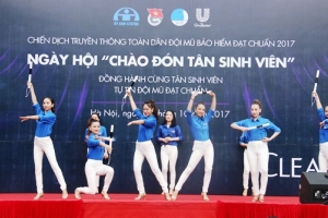 Ngày hội chào đón tân sinh viên 2017: Thu hút hàng ngàn sinh viên tham dự