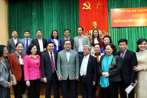 Gặp mặt các doanh nhân, nghệ nhân tiêu biểu của thủ đô năm 2017