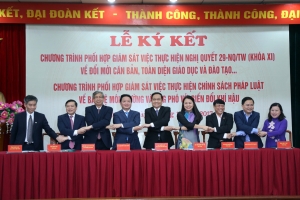 Sẽ giám sát việc thực hiện chính sách bảo vệ môi trường