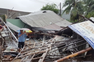 Tập trung khắc phục hậu quả cơn bão số 12