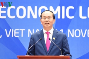 Chủ tịch nước họp báo công bố kết quả Hội nghị Cấp cao APEC