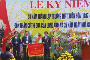 Trường THPT Xuân Hòa: Kỷ niệm 30 năm thành lập trường, chào mừng ngày 20/11