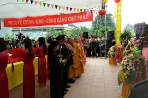 Vĩnh Phúc: Đại lễ khánh thành và bổ nhiệm trụ trì chùa Phúc Lâm