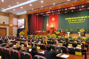 Hải Phòng: Bế mạc kỳ họp thứ 6 HĐND Thành phố khóa XV
