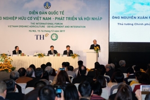 Thủ tướng dự Diễn đàn quốc tế nông nghiệp hữu cơ
