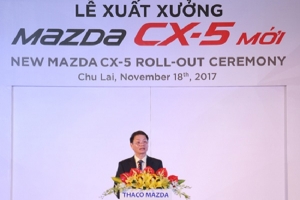 THACO tổ chức Lễ xuất xưởng Mazda CX5 mới
