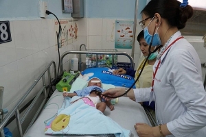 TP. HCM: Bệnh về đường hô hấp gia tăng ở trẻ em