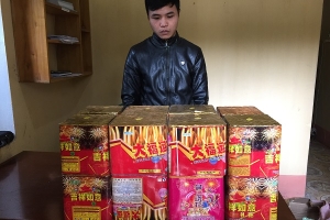 Lào Cai: Bắt giữ nhiều vụ vận chuyển pháo nổ trái phép