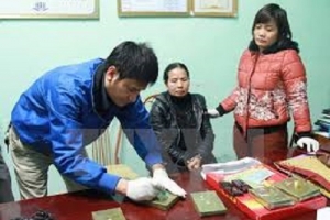 Hưng Yên: Bắt quả tang một đối tượng vận chuyển 5 bánh heroin