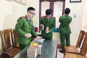 Yên Định (Thanh Hóa): Bắt quả tang 3 đối tượng mua bán trái phép 51 quả pháo hoa
