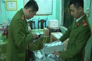 Thừa Thiên Huế: Bắt xe khách chở hàng hóa nhập lậu