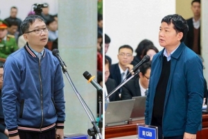 Tuyên án tù chung thân bị cáo Trịnh Xuân Thanh, 13 năm tù với bị cáo Đinh La Thăng