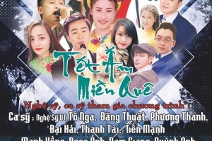 Đêm nhạc “Tết Ấm Miền Quê” nơi miền Trung thân thương