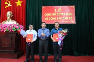 Nhân sự mới 9 địa phương