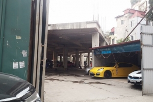 Phường Quán Thánh (Ba Đình, Hà Nội): Bãi xe trái phép “mọc” trên đất “siêu dự án”