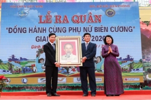 Lạng Sơn: Lễ ra quân “Đồng hành cùng phụ nữ biên cương”
