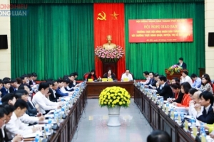 Hà Nội: Giao ban Thường trực HĐND TP với các quận huyện thị xã