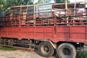 Kiên Giang: Thu giữ 10 tấn phế liệu vận chuyển trái phép