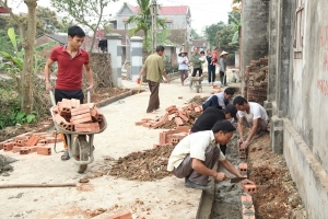 Huyện Lập Thạch (Vĩnh Phúc): 16/18 xã đạt tiêu chí về môi trường