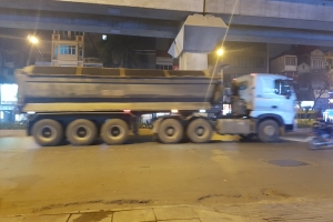 Đội CSGT số 7: Xe quá khổ, quá tải lộng hành đi vào giờ cấm