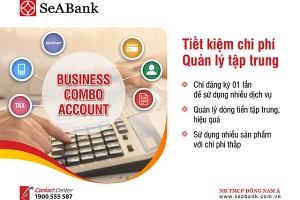 SeaBank triển khai gói tài khoản combo accout tiện ích dành cho doanh nghiệp