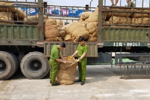 Lạng Sơn: Thu giữ hơn 8.000 kg thuốc lá sấy khô, không rõ nguồn gốc