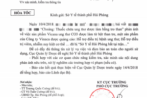 Thực hư thông tin thuốc chữa ung thư được làm từ tro than