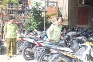 Nghệ An: Thu giữ 46 chiếc xe máy không rõ nguồn gốc