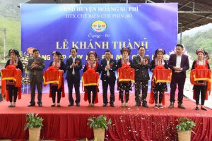 Hà Giang: Khánh thành nhà máy chế biến chè hữu cơ xuất khẩu với công nghệ hiện đại