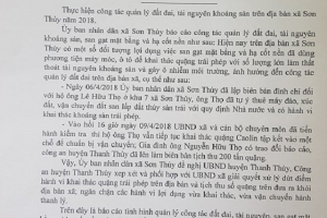 Phú Thọ: Lợi dụng "hạ cốt nền" khai thác cao lanh, núi đồi tan hoang