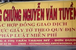 Lâm Đồng: Văn phòng công chứng công chứng “lụi” 80 hồ sơ