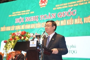 Hội nghị toàn quốc triển khai xây dựng khu dân cư nông thôn mới kiểu mẫu