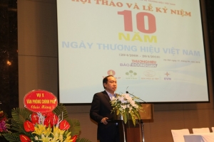 Long trọng Lễ kỷ niệm 10 năm ngày Thương hiệu Việt Nam 20/4