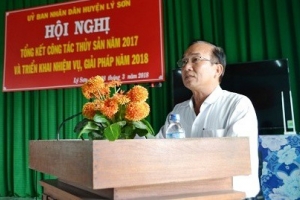 Mắc nhiều sai phạm, chủ tịch huyện Lý Sơn bị kỷ luật