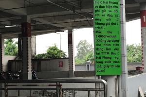 TTTM BigC Hải phòng sẽ thu phí gửi xe vào khung giờ thứ 7