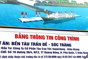 Điều chỉnh quy hoạch cảng biển Sóc Trăng và bến cảng Trần Đề