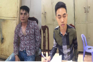 Cầu Giấy, Hà Nội: bắt giữ 2 đối tượng hất chất bẩn vào nhà dân để đòi nợ