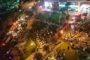 Lại cháy tại chung cư Hồng Hà Eco City