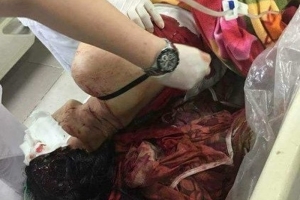 Vụ chồng chém vợ dã man ở Phú Thọ: Mẹ nạn nhân khóc nghẹn khi kể lại sự việc