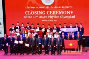 Việt Nam giành 4 huy chương vàng tại Olympic vật lý Châu Á 2018