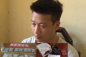 Thanh Hóa: Bắt đối tượng giấu 1.000 viên thuốc lắc trong chiếc loa thùng