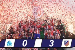 Thắng 3-0 trước Marseille, Atletico vô địch Europa League