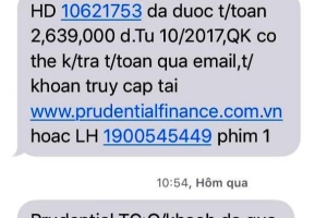 Bức xúc vì bỗng dưng “biến” thành con nợ của Prudential Finance