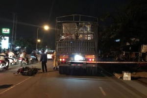 Đối đầu với xe container, người đàn ông đi xe máy tử vong tại chỗ