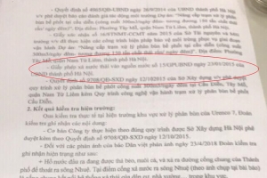 Urenco 7 xả thải bẩn ra môi trường: Kỳ 3 - Đoàn kiểm tra “bỏ qua” giấy phép?