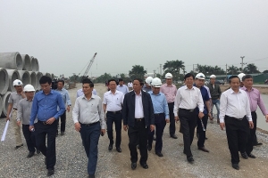Vĩnh Bảo (Hải Phòng): Dự án nâng cấp đường từ cầu Lạng Am đến cầu Nhân Mục khó hoàn thành tiến độ