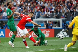 Trực tiếp World Cup 2018 Nga - Saudi Arabia (Hiệp 1): Chủ nhà nhân đôi cách biệt