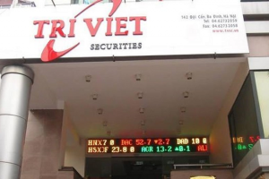Chuyển hơn 15 triệu cổ phiếu TVB của Chứng khoán Trí Việt lên sàn HoSE từ ngày 26/6