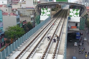 Sẽ chạy thử đường sắt Cát Linh - Hà Đông vào tháng 8